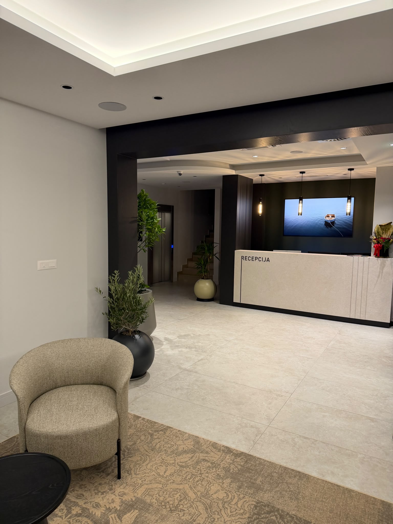 Reception at Hotel Bulevar — join the team